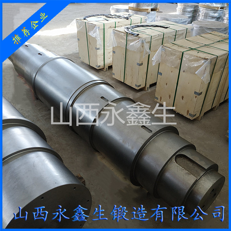 鍛造45#電機(jī)軸鍛件
