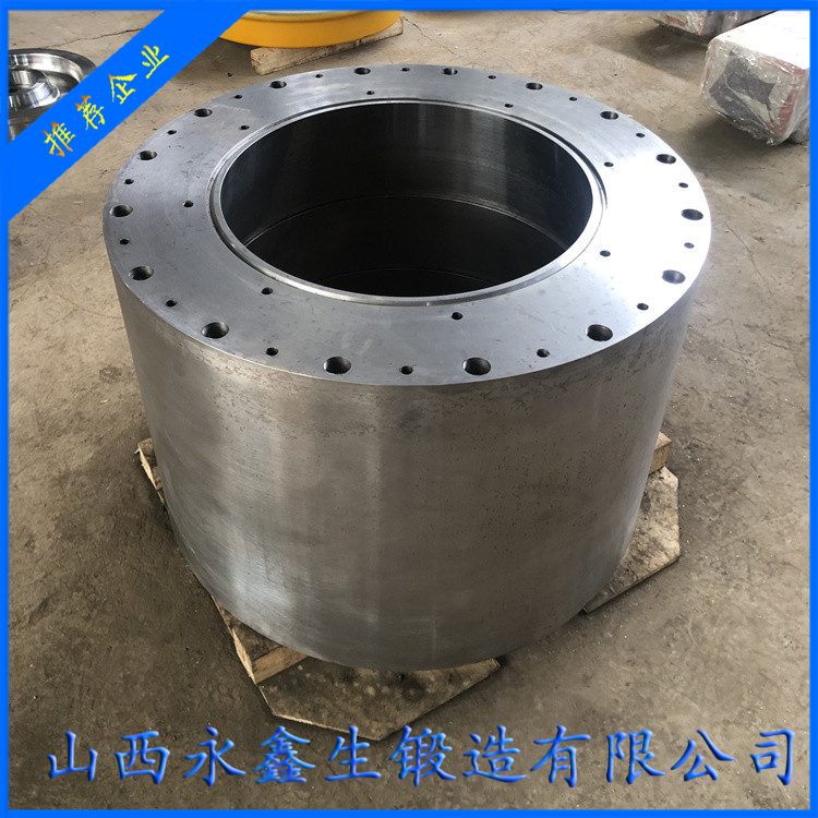 大型圓筒形鍛件高溫鍛造過(guò)程數(shù)值模擬